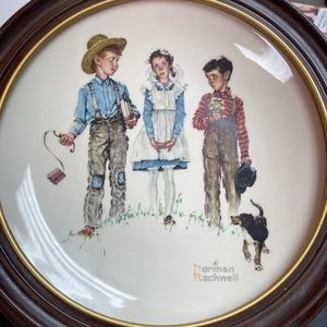Norman Rockwell Four Seasons Plates (2/4)